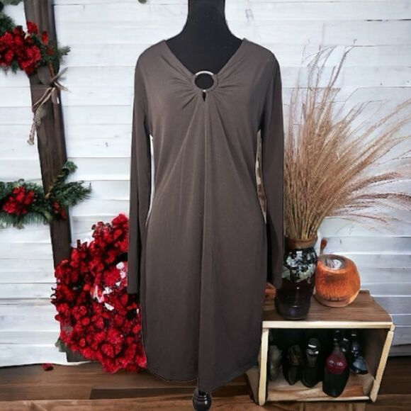 NWT Michael Kors Midi Dress (Large) - Picture 1 of 6